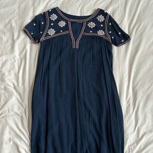 Navy Abercrombie dress - small tall